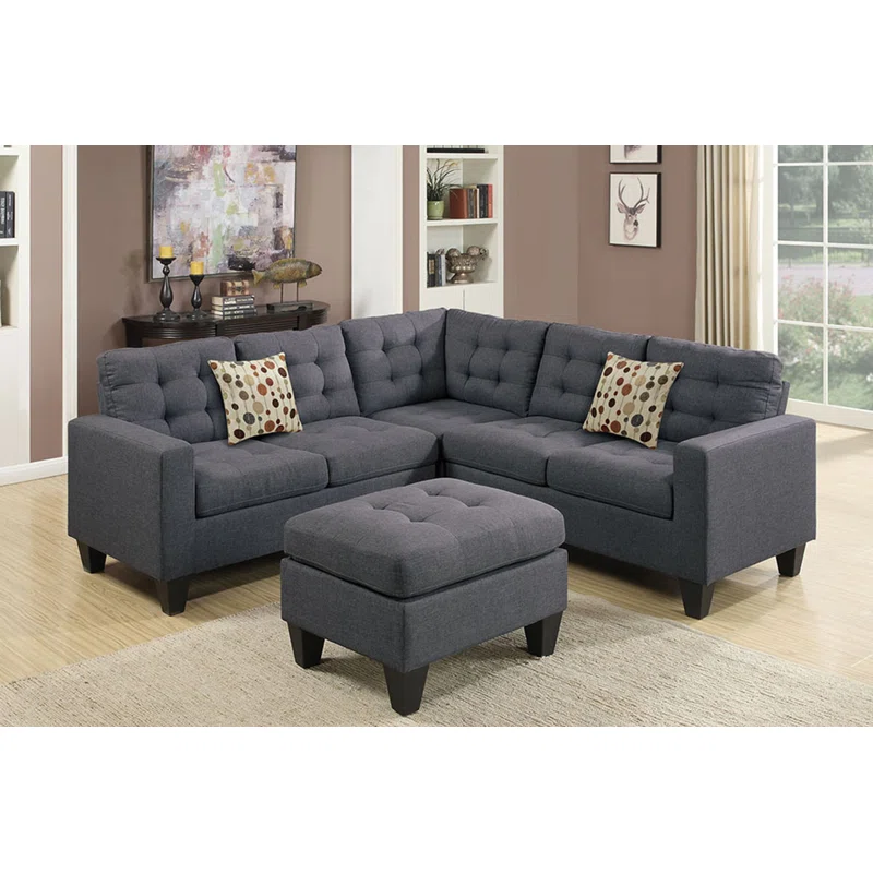 Pawnee 4 - Piece Upholstered Sectional