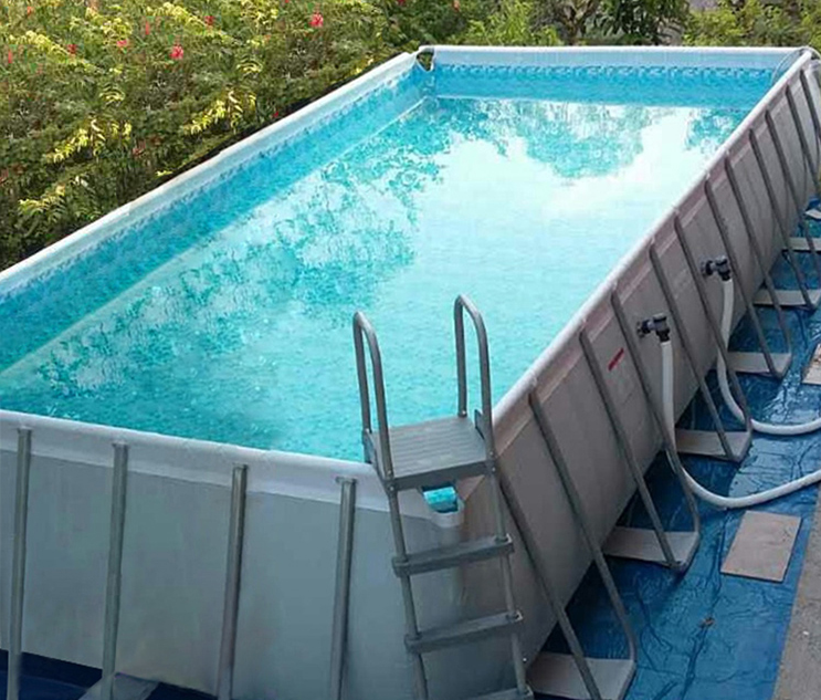 【Sports&Outdoors】532x266x132 Swimming Pool Family Adult Paddling Pool Outdoor