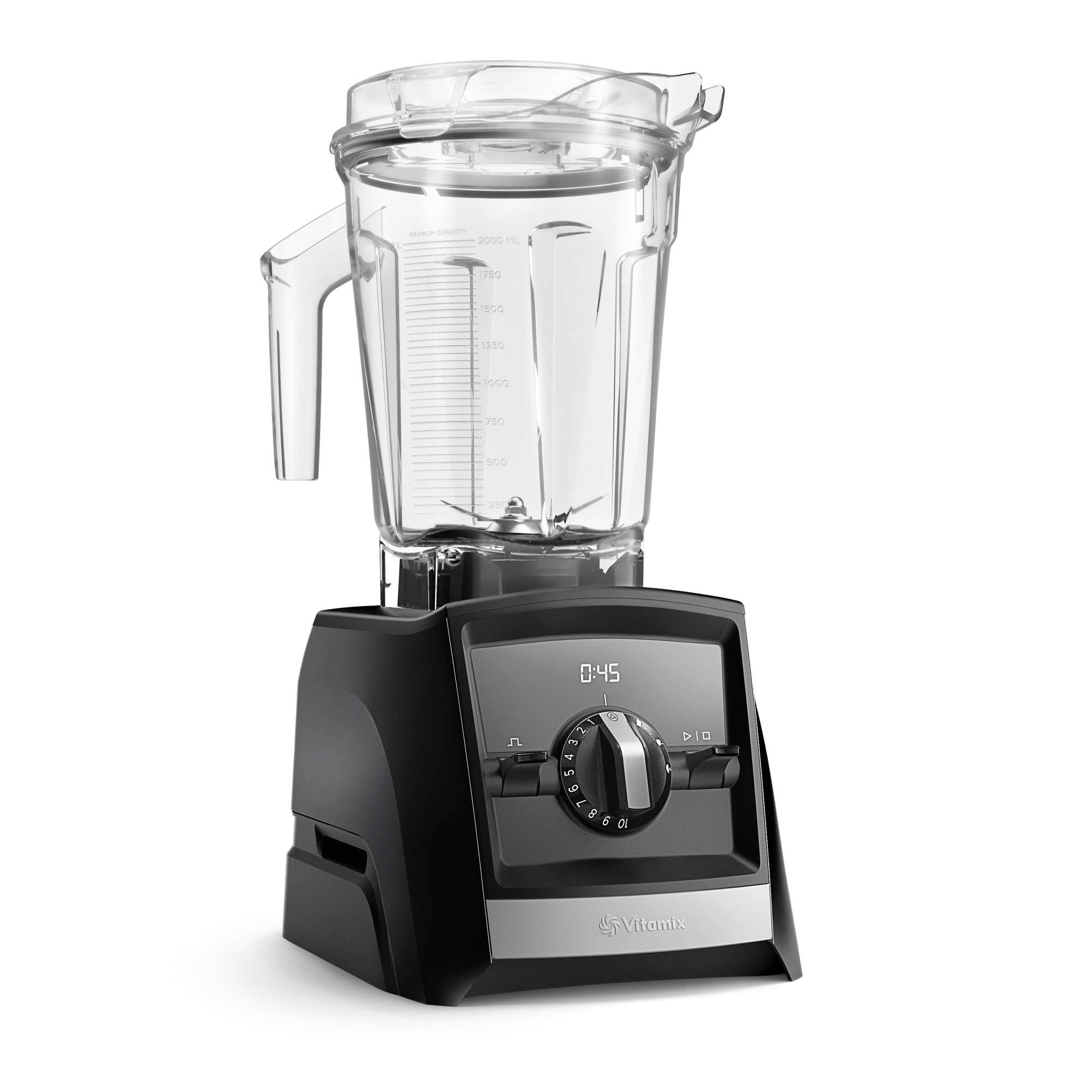 【Appliances】Smart Blender, Professional-Grade, 64 oz. Low-Profile Container, Black