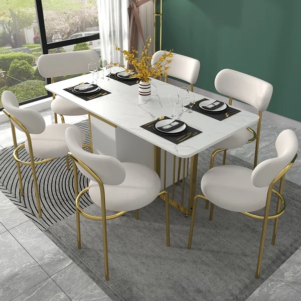 Modern Folding White Dining Table 63