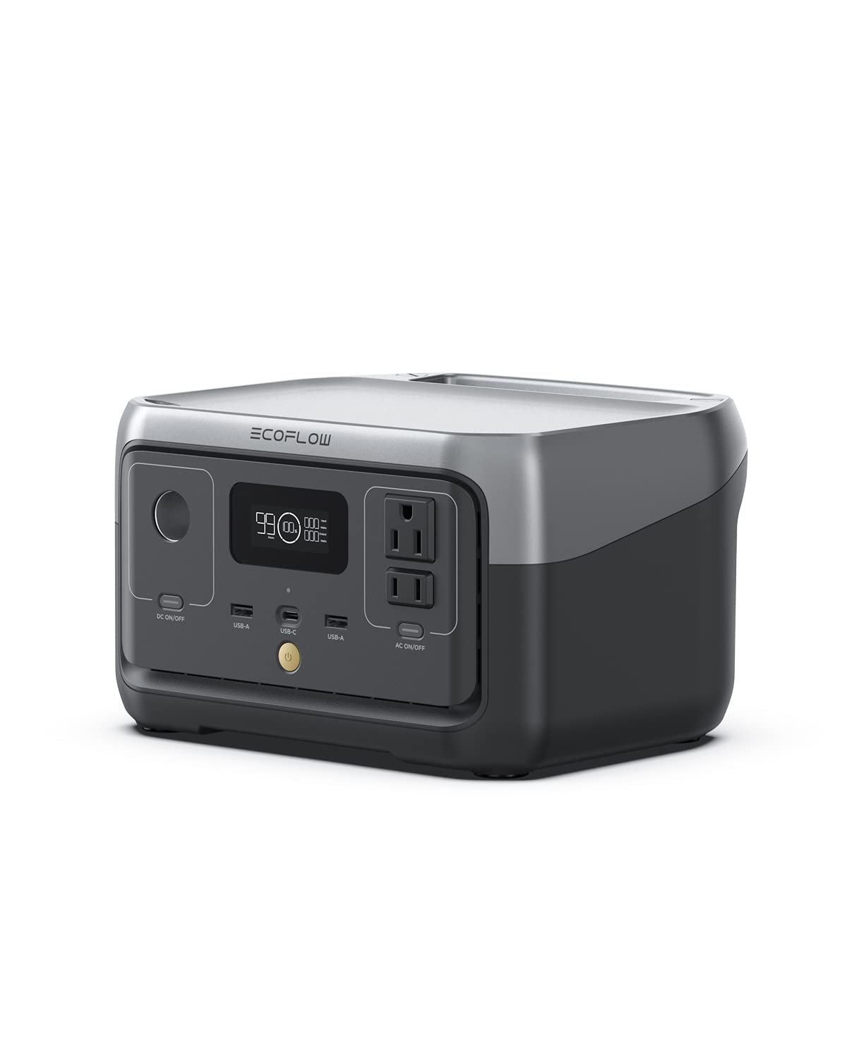 【Appliances】EF ECOFLOW Portable Power Station RIVER 2, 256Wh LiFePO4 Battery/ 1 Hour Fast Charging