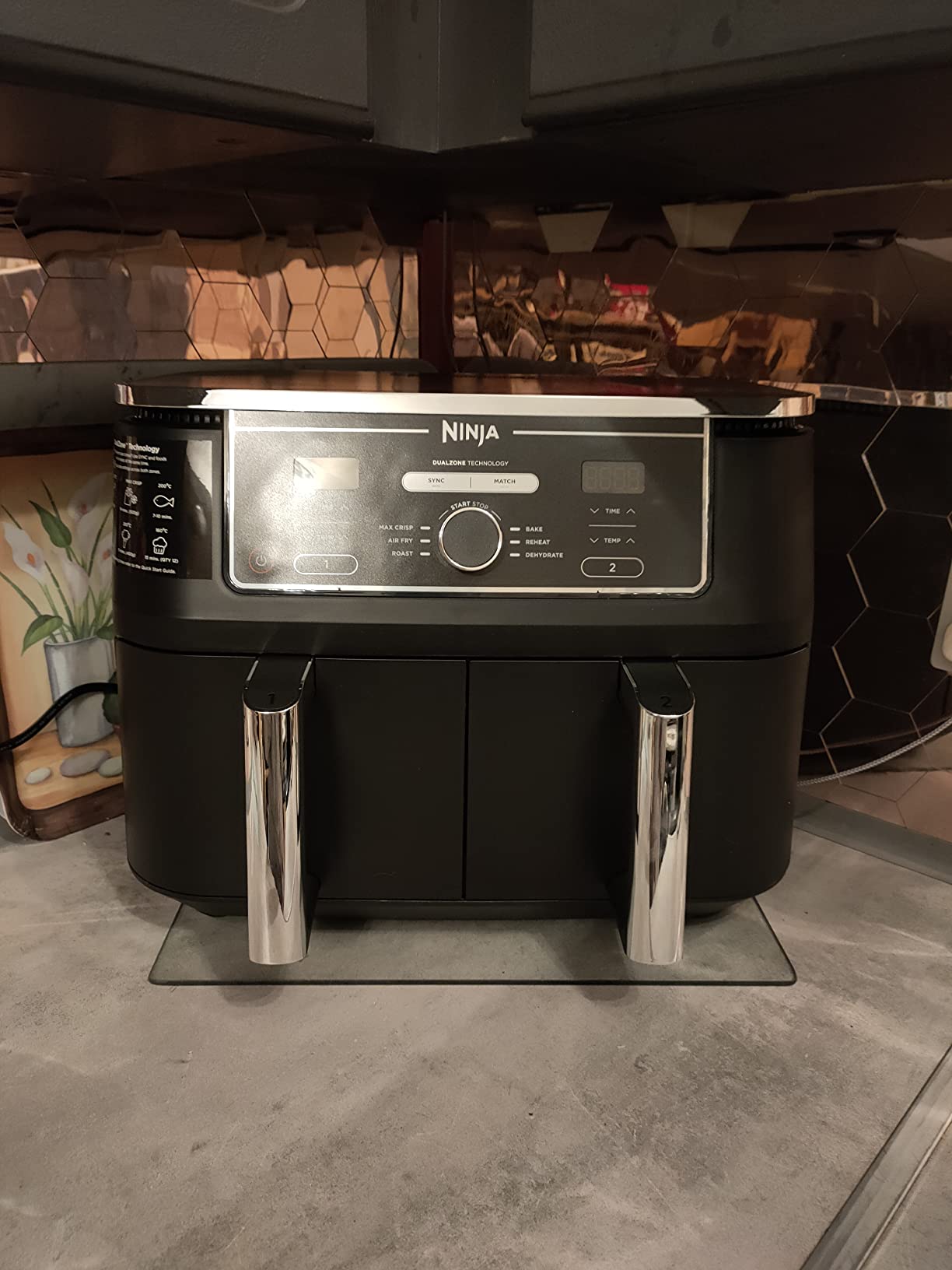 【Appliances】Ninja Foodi Max [AF400UK] 2-drawer, 6 cooking functions, 9.5L