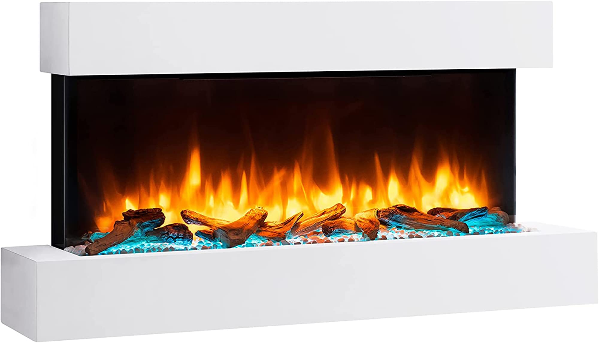 【Home Improvement】Endeavour Fires Runswick Wall Mounted Electric Fire, 220/240Vac