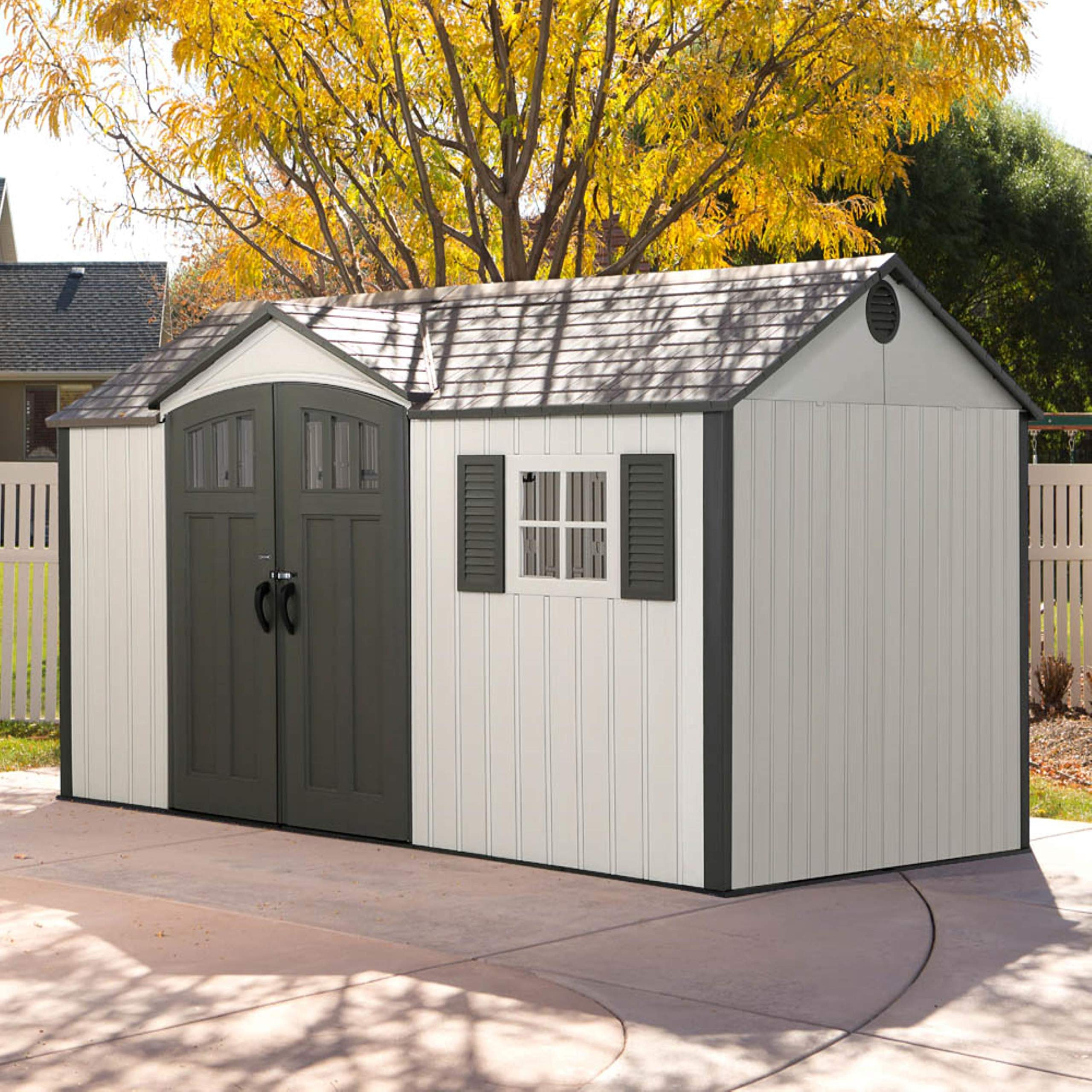 【Storage Shed】Storage Shed 12.5 x 8 Ft. Garden Building