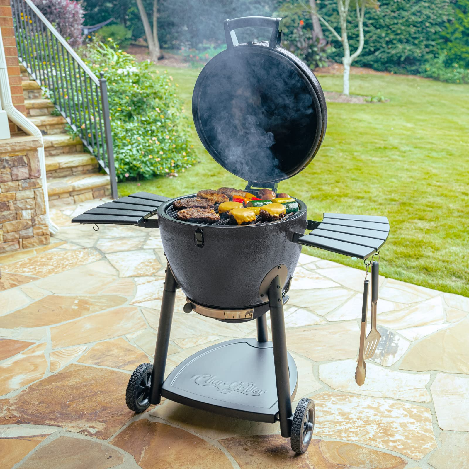 【Appliances】Char-Griller E16620 Akorn Kamado Charcoal Grill