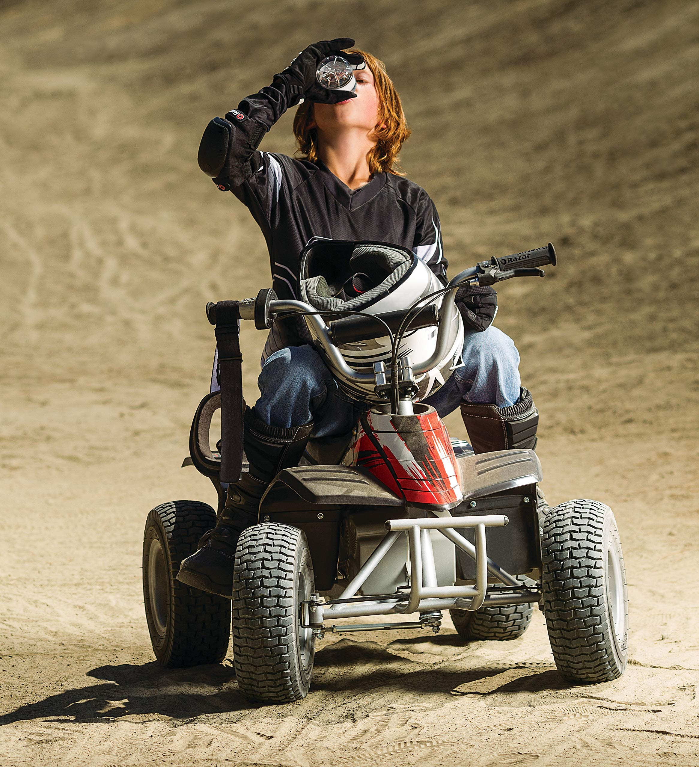 【Sports&Outdoors】Razor Dirt Quad Electric Four-Wheeled Off-Road Vehicle