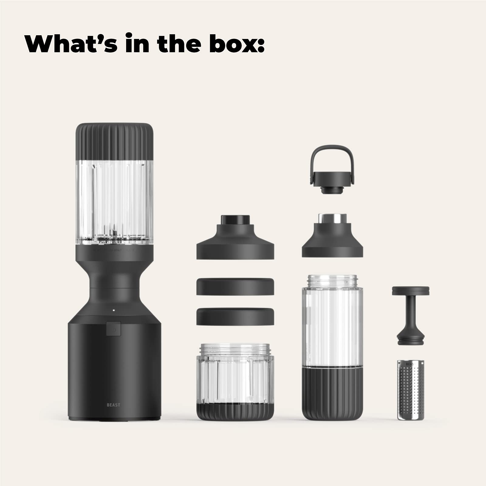 【Appliances】Blender + Hydration System | Blend Smoothies and Shakes, Infuse Water, 1000W